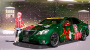 【MMD】クラウン痛車（クリスマス仕様）2