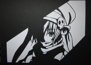 親分として、家臣として、【切り絵】