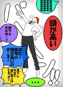 頭が高い