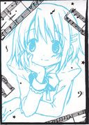 切り絵「美樹さやか」