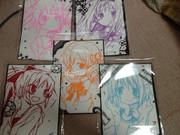 切り絵「劇場版まどか☆マギカポストカード」