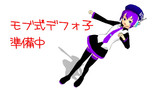 【MMD】モブ子さんUTAU中3【モブ式デフォ子】