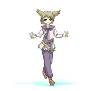 スケートに慣れてきた太子