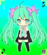 【塗らして頂きました】ミクちゃん