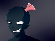 闇をまとう妖怪