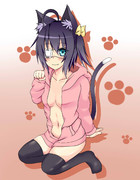 裸パーカー六花たん