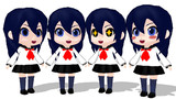 【MMD】なんか完成したらしいヨー【モブ子ダヨー】