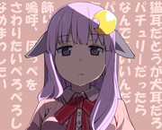 見下しパチュリー様