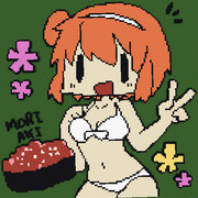 コミュサムネをドット絵を作ろうとしていた