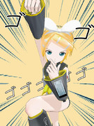 【MMD】ゴゴゴゴ風リン