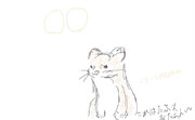 オコジョ ニコニコ静画 イラスト