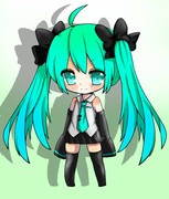 でふぉるめみくさん塗りました。