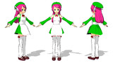 【MMD】モブ子さんUTAU中2.5【モブ式桃音モモ】