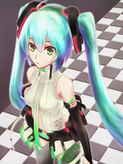 2012年はミクさんで描き納め♪