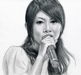 茅原実里を描いてみた。