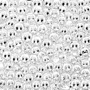 慧音(100人)「着色募集しております」