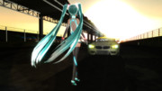 初音ミクBMWの優勝を願って