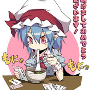 東方お正月 ニコニコ静画 イラスト