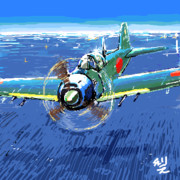 零式艦上戦闘機 ニコニコ静画 イラスト