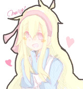 中2がマリーちゃん、描かせて頂きました。