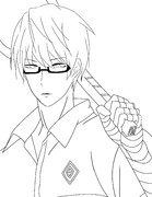 黒バス×テニプリⅡ　線画