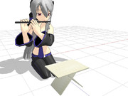 笛と見台と弱音ハク