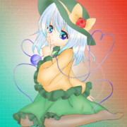 こいしちゃん  塗り絵