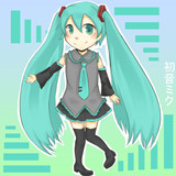 初音ミク描いてみた