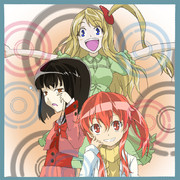 練習で邪神姉妹描いてみた。