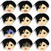 ゆっくりロックを描いてみた