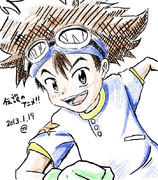 デジモンアドベンチャー ニコニコ静画 イラスト