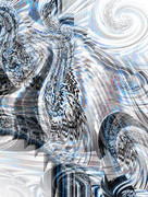 朝日に照らされて