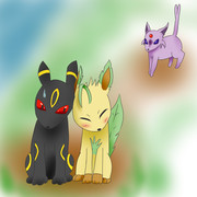 ブラッキー エーフィ ニコニコ静画 イラスト