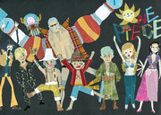 【マスキングテープ】麦わら海賊団っぽいアレ【作ってみた】