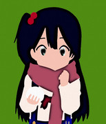 あんこ、塗ってみた