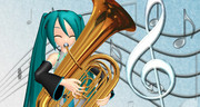 チューバ ニコニコ静画 イラスト