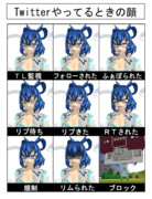 青娥がTwitterやってる時の顔