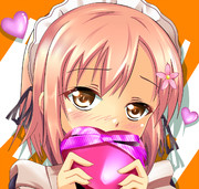 受け取って…くれますか…？。