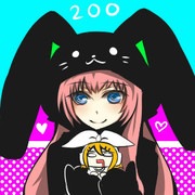 にひゃくまいめなるかさんとリン