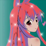 acvでエンブかいてみた(問題児の黒ウサギピンクばーじょん)