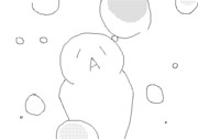 【GIFアニメ】雪だるま喪男【１０フレーム】