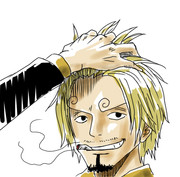 サンジ ニコニコ静画 イラスト