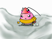 雪合戦だよ！あまえびさん
