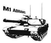 M1 ABRAMS 色なし