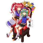 えーき様の髪の毛