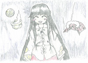 蓬莱山輝夜（模写）