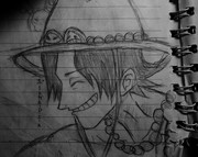 小6のときに描いたエース。