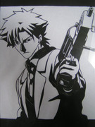 Fate/Zero・衛宮切嗣の切り絵