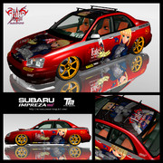 【MMD】スバル・インプレッサ痛車「Fate stay night セイバー仕様」