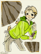 ぼのぼの汗 ニコニコ静画 イラスト